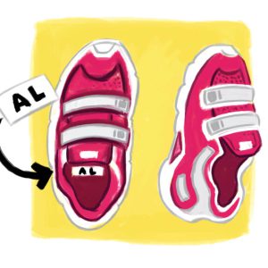 آموزش چپ و راست - کفش شهپر