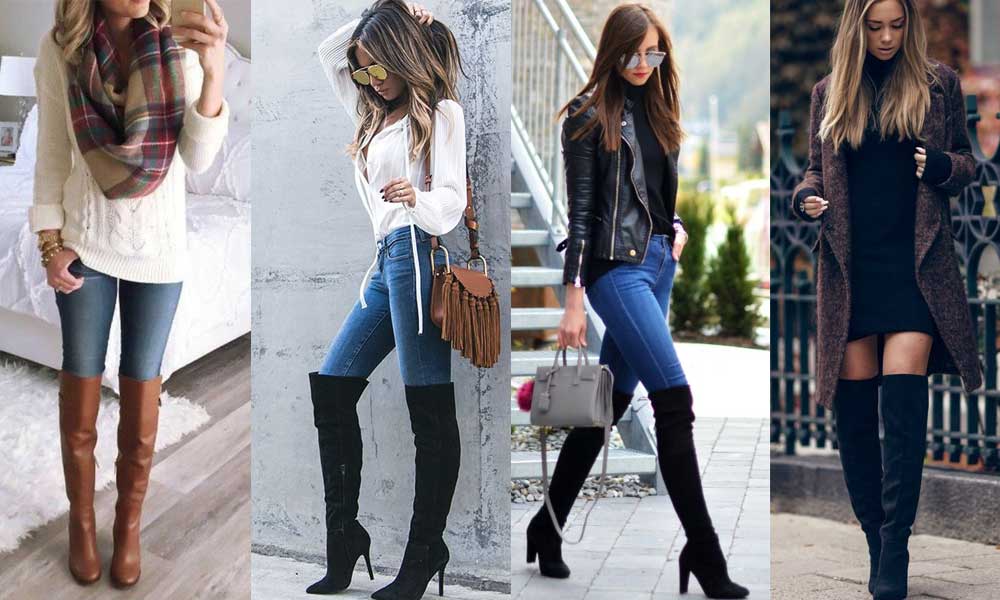 Knee-length boot-Design fashion boot