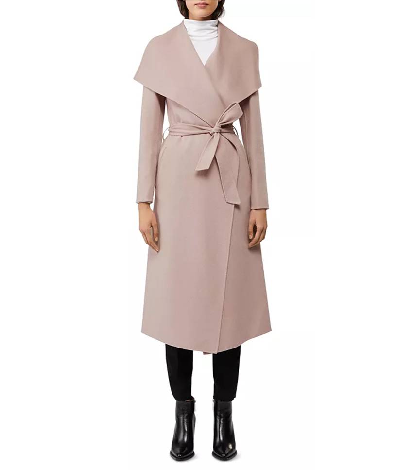 I've been seeing robe-style coats everywhere, so I listen up when Gyvyte tells me it's a must-buy for 2019. She says her favorite elements are the unexpected color and the softness of the fabric (it's 100% wool). I'm really into the idea of wearing softer shades during the colder months, so pairing this cozy coat with a white T-shirt, white denim, and white combat boots is definitely a look I'll be trying out ASAP.